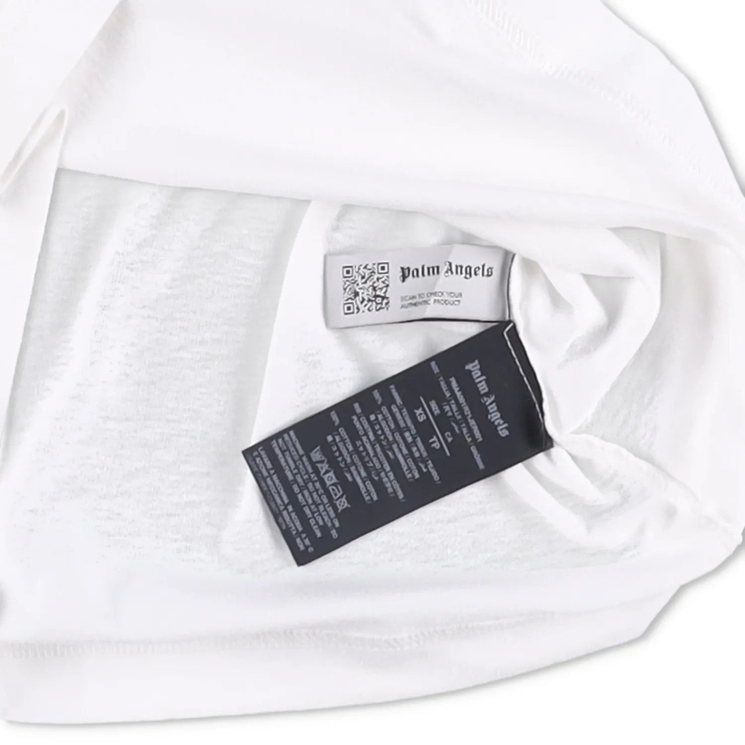 PALM ANGELS Mens T-Shirt White Cotton Teddy Graphic Print Size XS RRP 200 — View 6