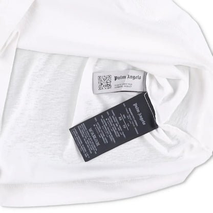PALM ANGELS Mens T-Shirt White Cotton Teddy Graphic Print Size XS RRP 200 — View 6
