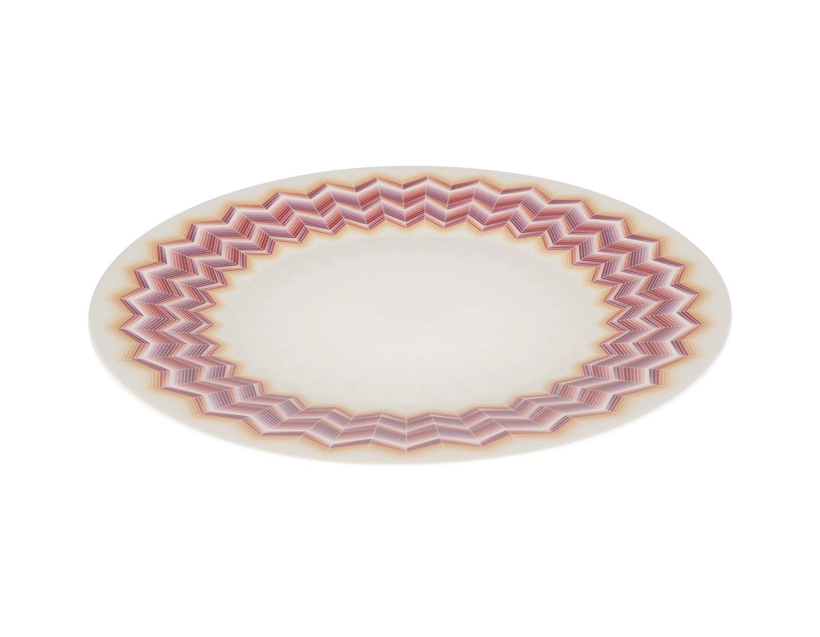 MISSONI TABLEWARE Zig Zag Jarris 156 32Cm Charger Plate Multicoloured OS RRP 182 — View 2