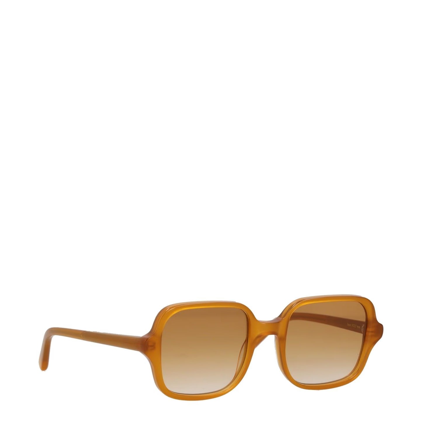 CHIMI Unisex Sunglasses Square Brown Acrylic Gradient Plastic Lens RRP 200