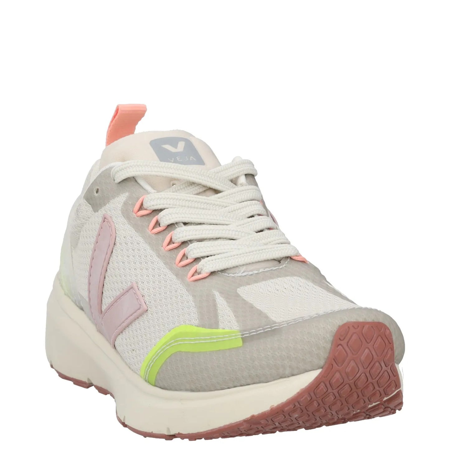 VEJA Womens Trainer Grey Synthetic Low Top Lace Up Multicolour Upper UK 3 RRP140 — View 2