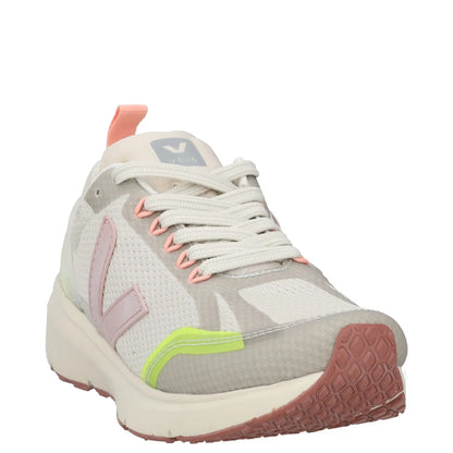 VEJA Womens Trainer Grey Synthetic Low Top Lace Up Multicolour Upper UK 3 RRP140 — View 2