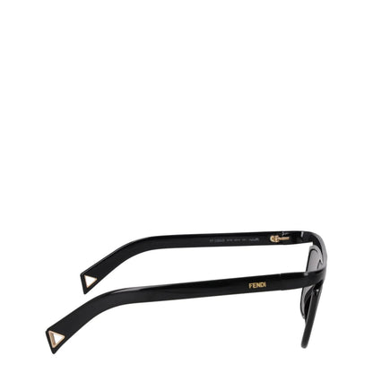 FENDI Womens Square Sunglasses Black Acrylic Frame and Lens One Size RRP 400 — View 6
