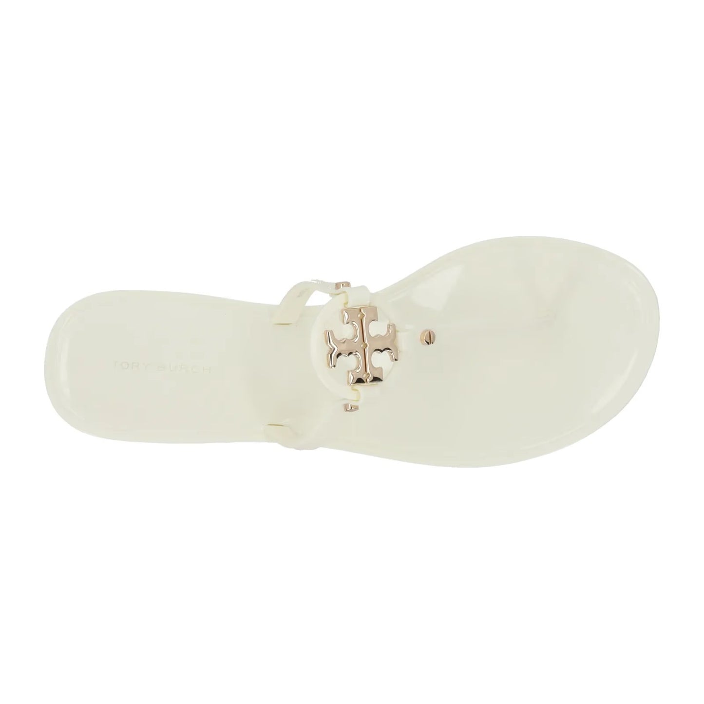 TORY BURCH Womens Mini Miller White Thong Sandal Studded Slip On US 7 RRP 95 — View 7