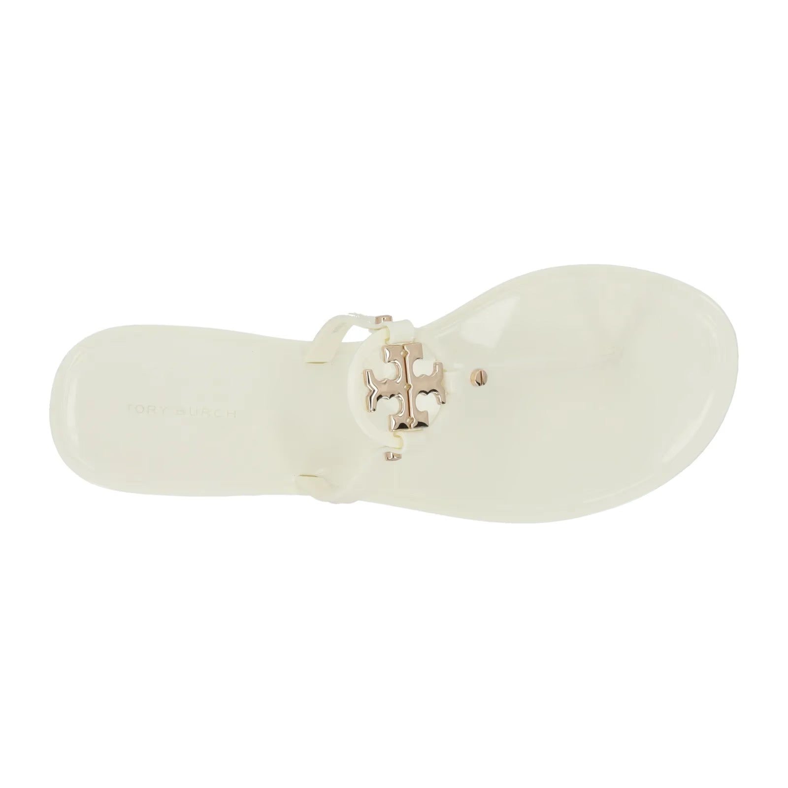 TORY BURCH Womens Mini Miller White Thong Sandal Studded Slip On US 7 RRP 95 — View 7