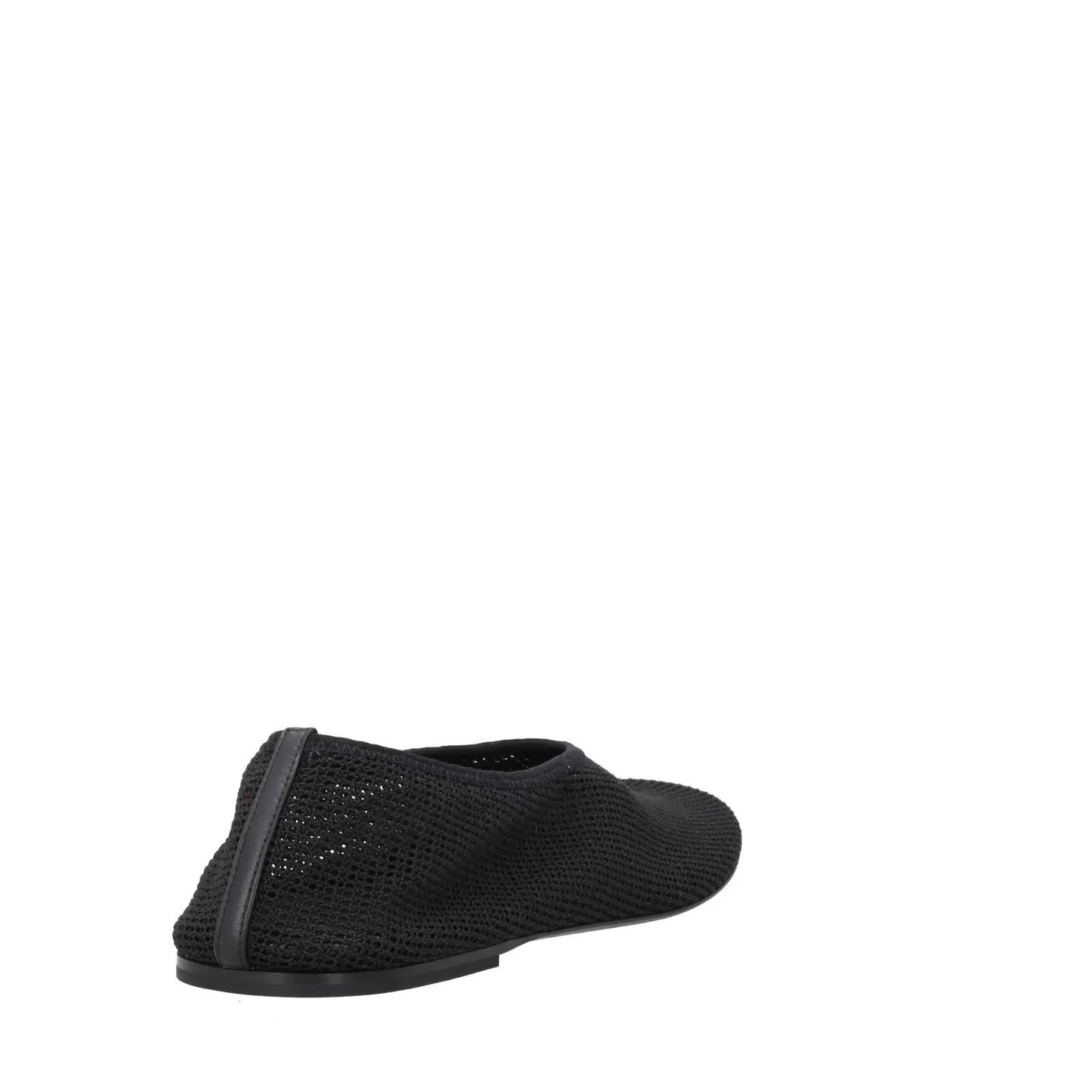 KHAITE Womens Marcy Mesh Ballet Flats Black Almond Toe Slip On UK 7 RRP 620 — View 6