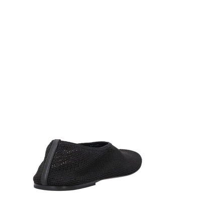 KHAITE Womens Marcy Mesh Ballet Flats Black Almond Toe Slip On UK 7 RRP 620 — View 6