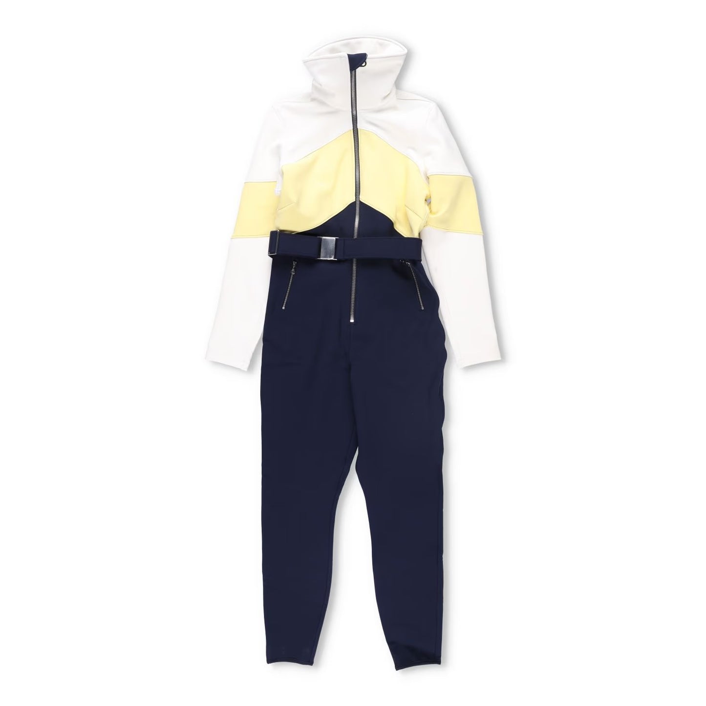 CORDOVA Womens Snowsuit Ski Suit Synthetic Blue White Yellow Size L RRP 1100