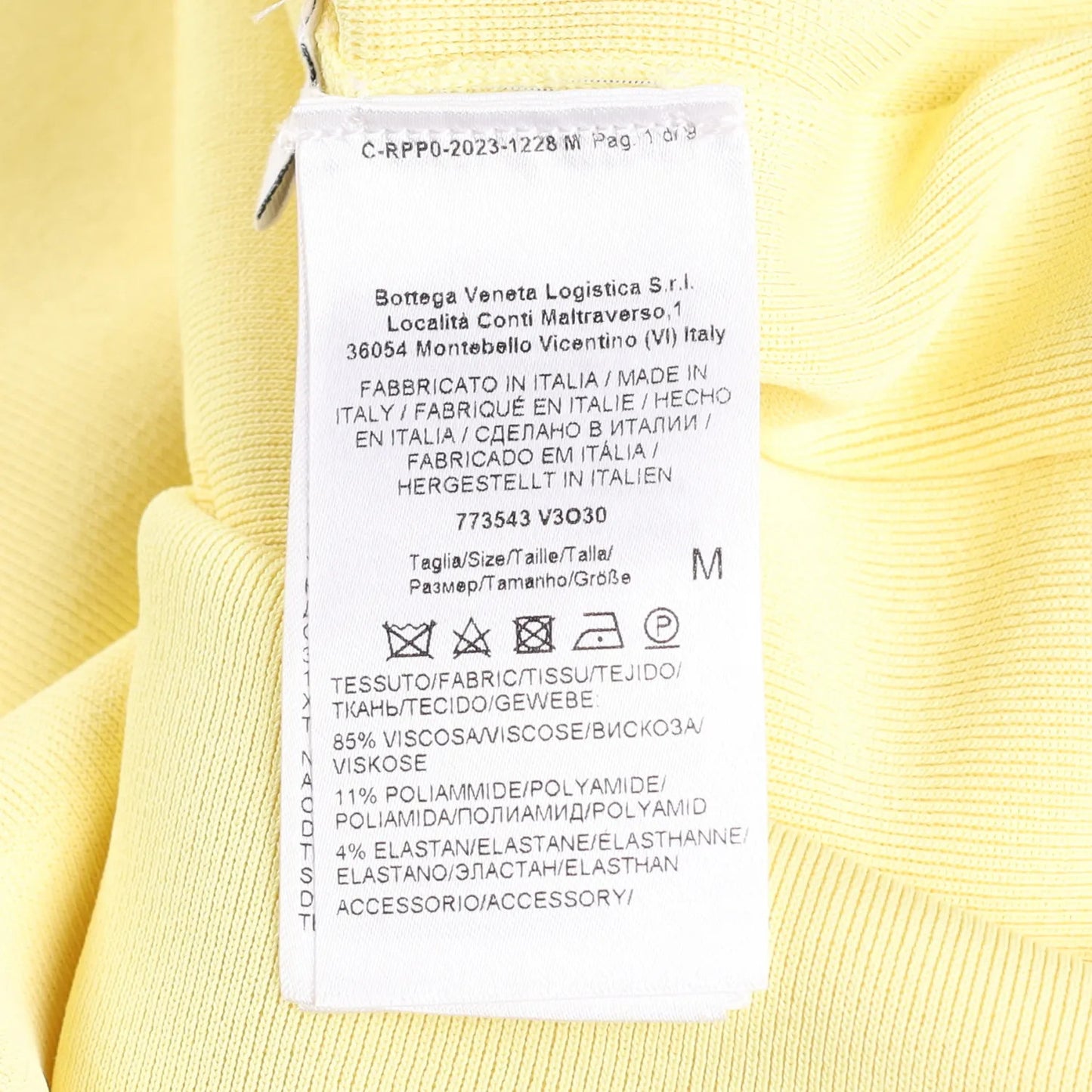 BOTTEGA VENETA Womens Dress Sleeveless Knee Length Yellow Chain Strap M RRP 1970 — View 7