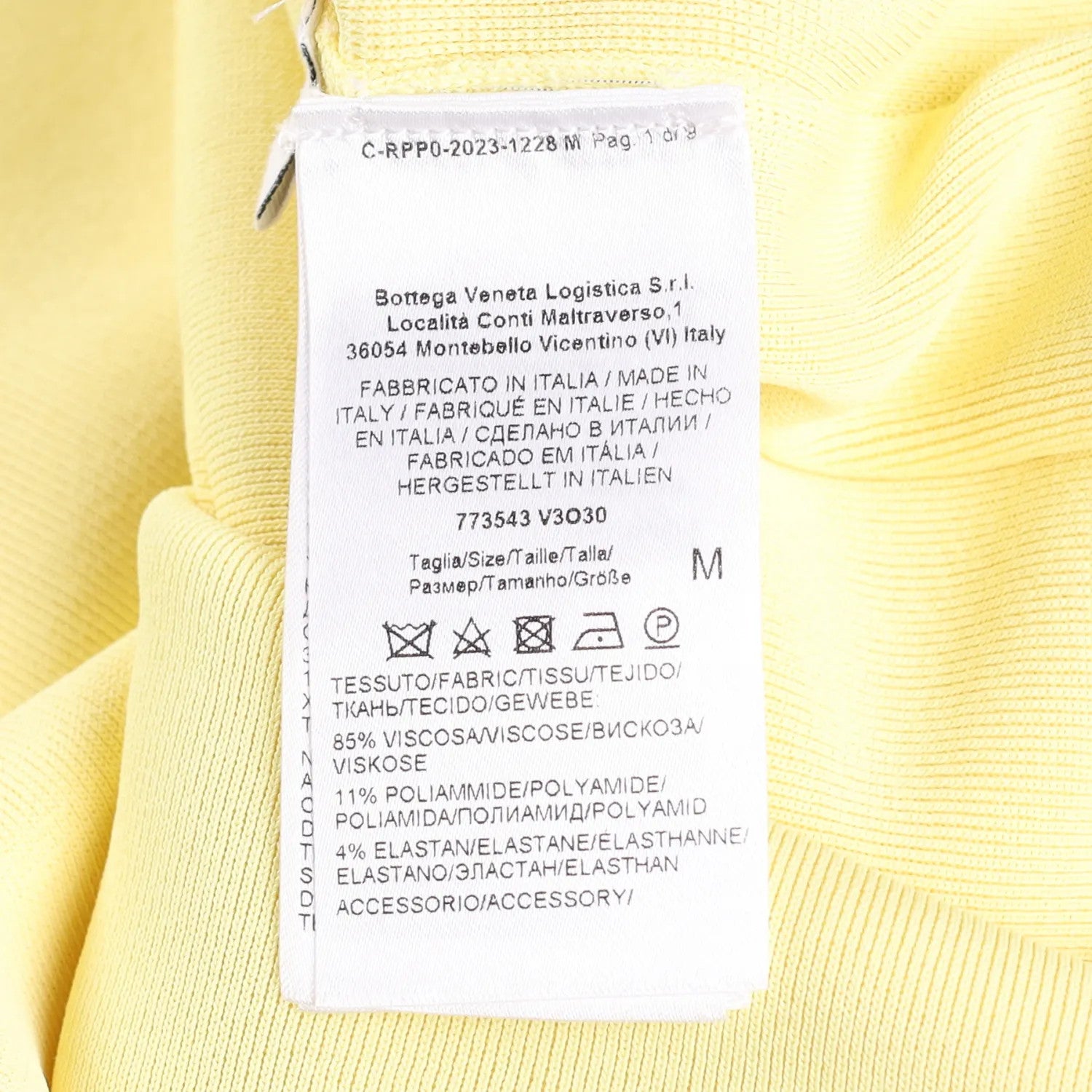 BOTTEGA VENETA Womens Dress Sleeveless Knee Length Yellow Chain Strap M RRP 1970 — View 7