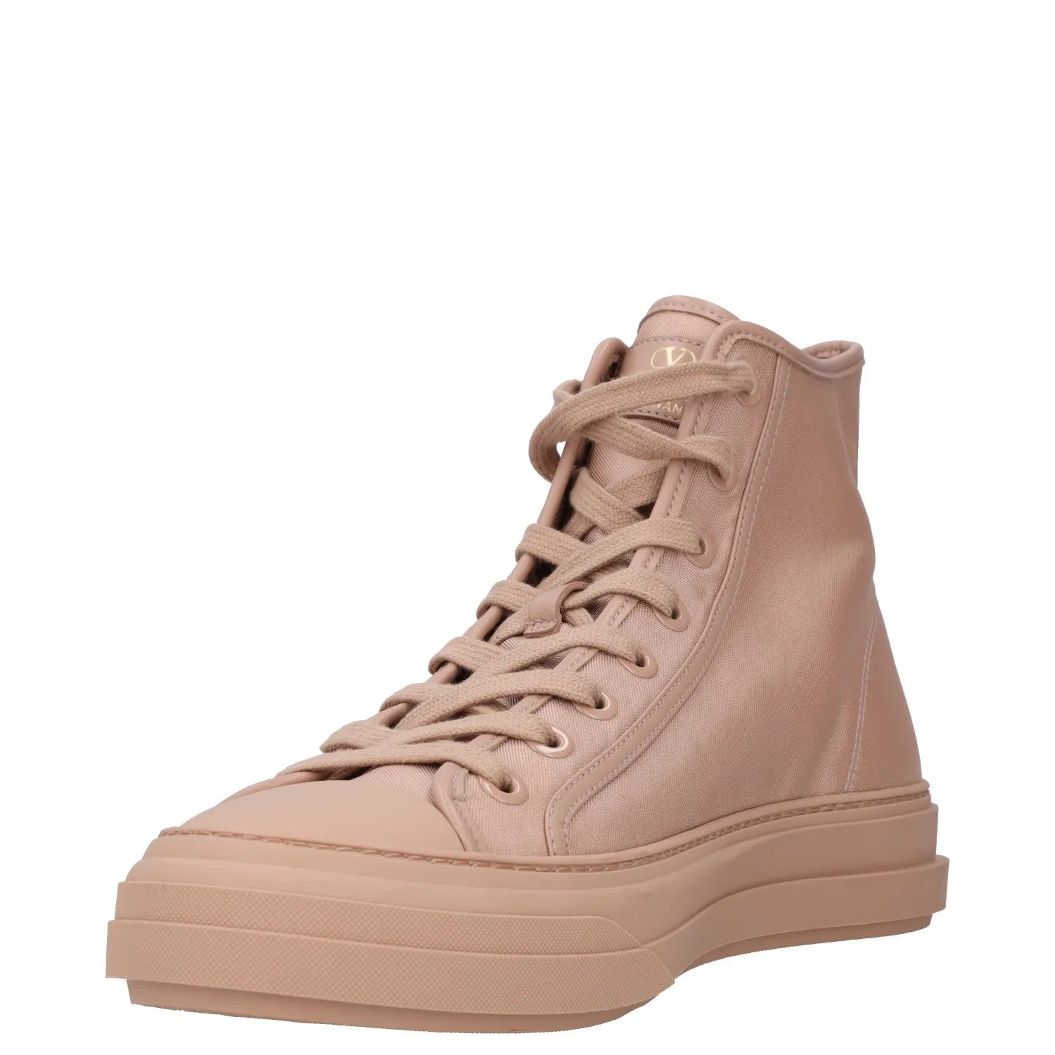 VALENTINO Mens Trainers Pink Synthetic Sneaker High Top Lace Up UK 9 RRP 600 — View 3