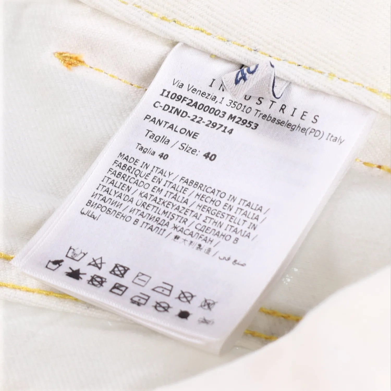 MONCLER GENIUS X Alicia Keys Womens Wide Leg Jeans Neutrals High Waist 40 RRP525 — View 7