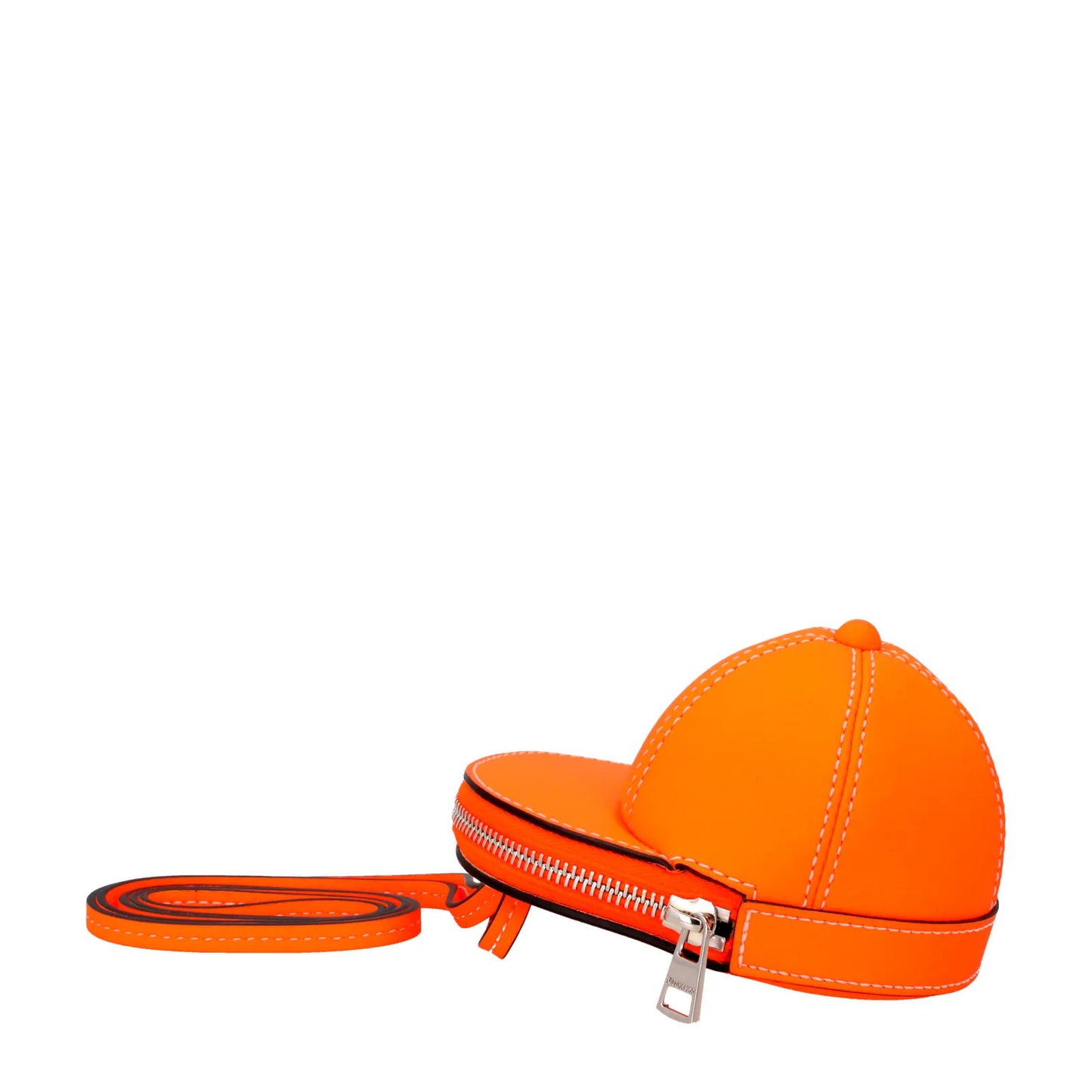 J.W. ANDERSON Womens Nano Cap Crossbody Bag Neon Orange Size S RRP 360 — View 2