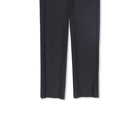 GIVENCHY Mens Trousers Black Straight Leg Button Closure Wool Blend 46 RRP 600 — View 4