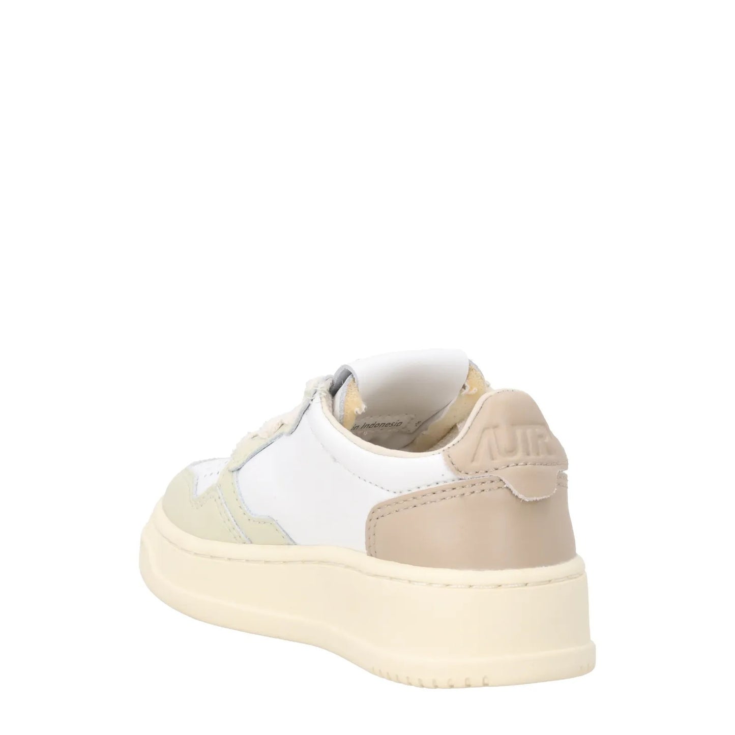 AUTRY Unisex Kids Medalist Trainers Leather Low Top Cream EU 32 RRP 165 — View 5