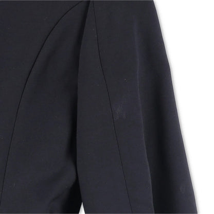 ALEXANDER MCQUEEN Womens Formal Blazer Black Cotton Blend Mid Length 38 RRP 700 — View 14