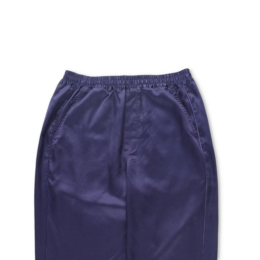 CDLP Mens Joggers Blue Lyocell Satin Straight Leg Slash Pocket Size 48 RRP 170 — View 2