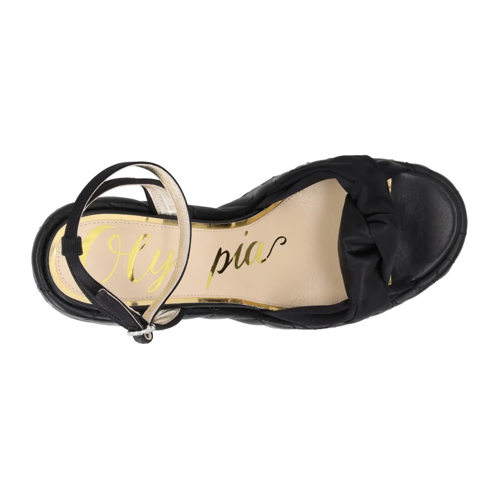 Charlotte Olympia Womens Miranda Sandals Satin Slingback Black UK 7.5 RRP 995 — View 7