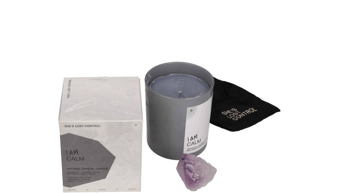 She's Lost Control New Mama Gift Set Candle Scent Quartz Stone OS RRP 195 — View 4