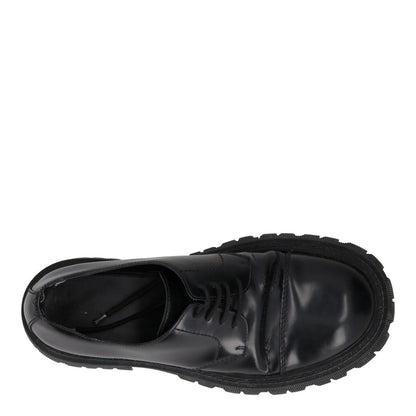BALENCIAGA Mens Shoes Black Leather Chunky Sole Lace Up Casual UK 10 RRP 795 — View 7
