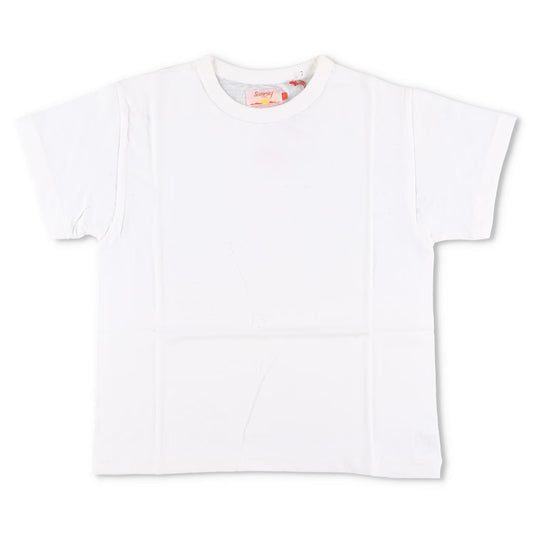 SUNRAY Womens T-Shirt White Crew Neck Short Sleeve Cotton Size 4 RRP 65