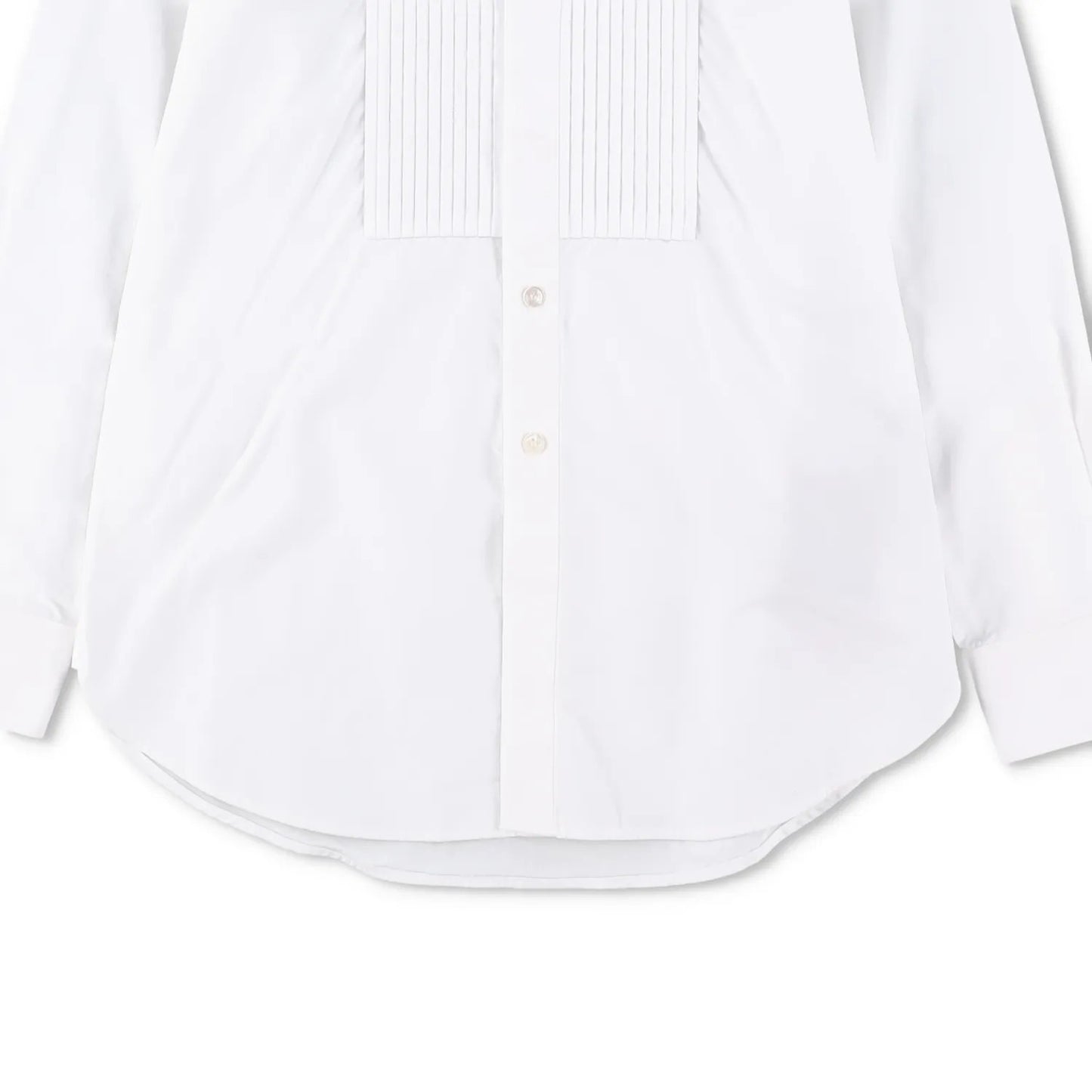 SAINT LAURENT Womens Top Shirt Long Sleeve Collared Button Up White 34 RRP 645 — View 3