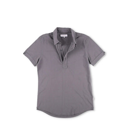 ORLEBAR BROWN Mens Polo Shirt Short Sleeve Collared Grey Cotton Size L RRP 275 — View 6