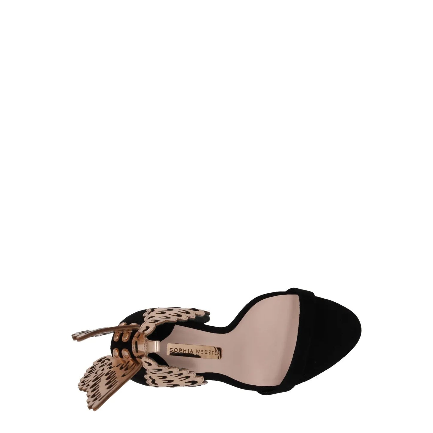SOPHIA WEBSTER Womens Evangeline Sandal Suede Leather Black Heel UK 7.5 RRP580 — View 7