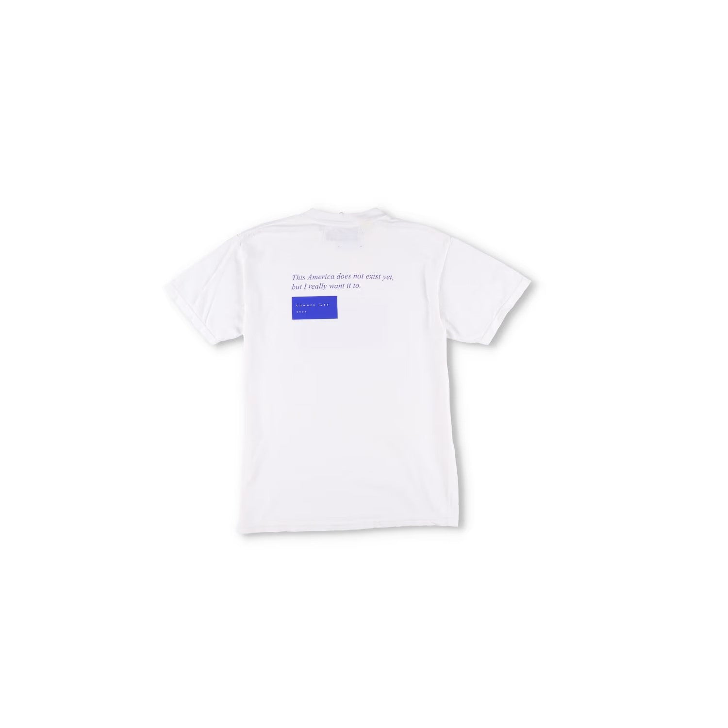 CONNER IVES Mens T-Shirt Mixed Vintage Fibre White Logo Short Sleeve S RRP 145 — View 7