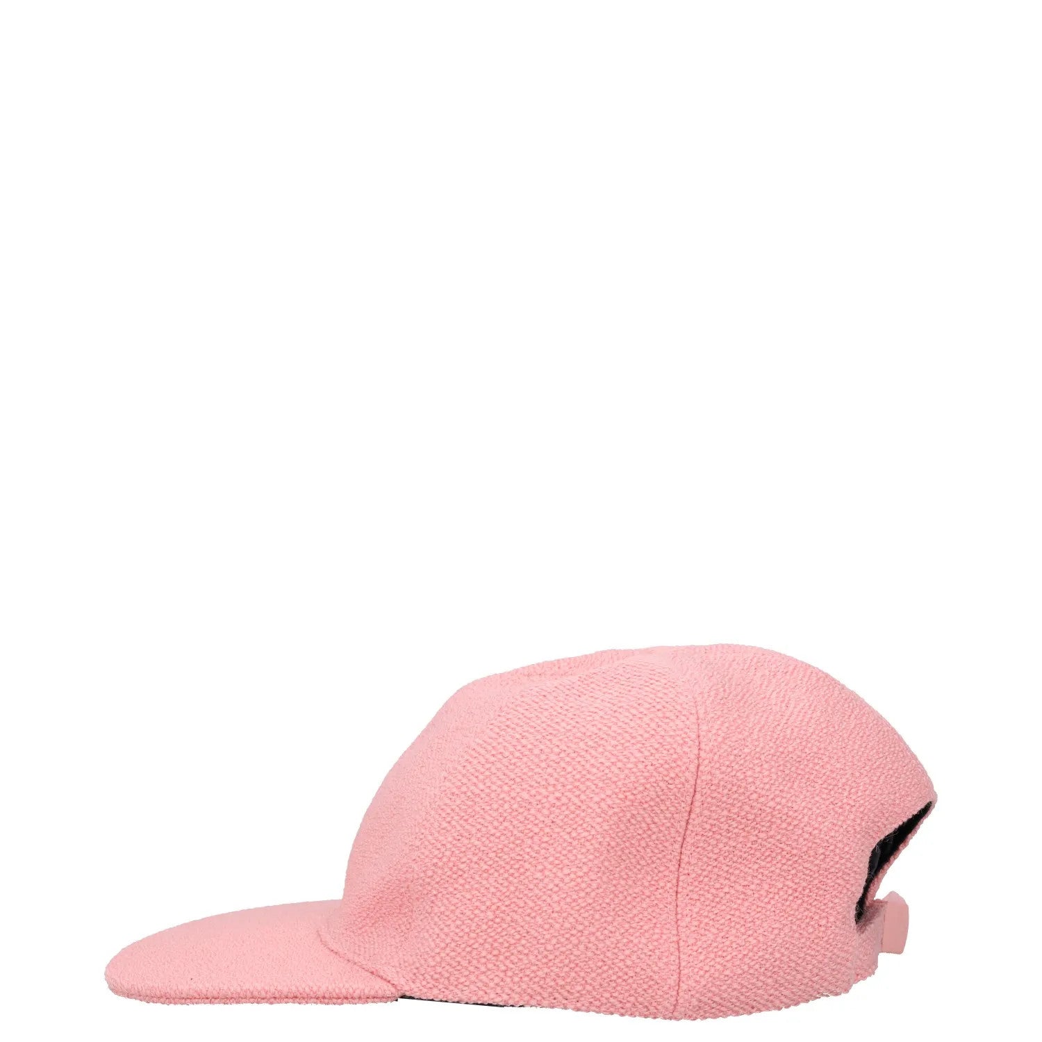 KVADRAT X Raf Womens Vidar Baseball Cap Pink Knit Textured One Size RRP 279 — View 3