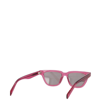 SAINT LAURENT Womens Square Sunglasses Pink Acrylic Tinted Lens One Size RRP 250 — View 5