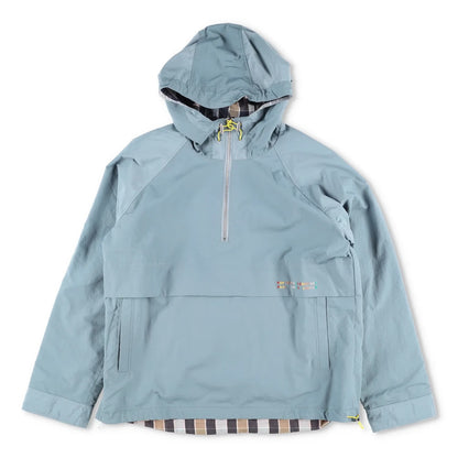 POP TRADING COMPANY X Paul Smith Mens Reversible Pop Over Cagoule Blue XS RRP750