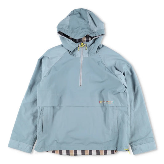 POP TRADING COMPANY X Paul Smith Mens Reversible Pop Over Cagoule Blue XS RRP750