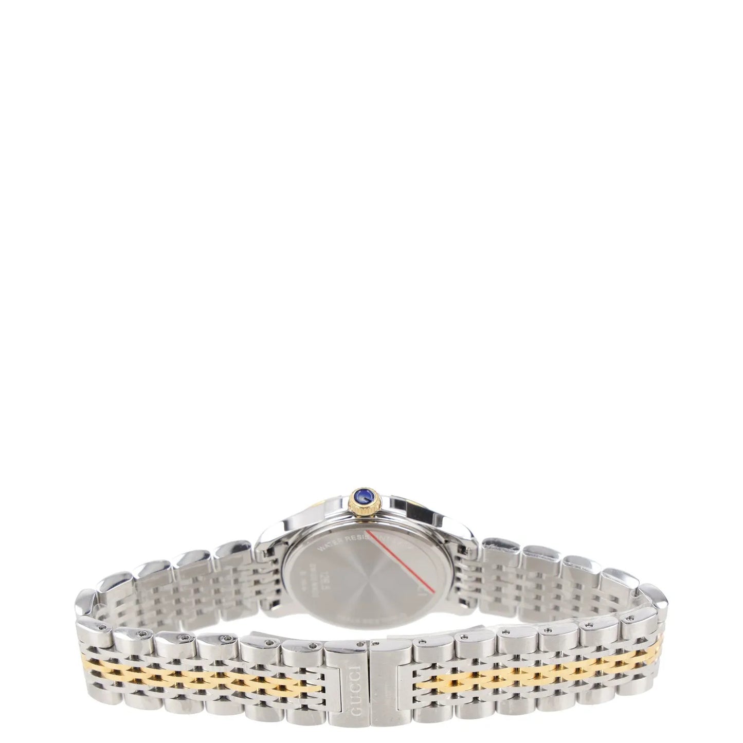 GUCCI Womens Wristwatch Silver Gold Stainless Steel Water Resistant OS RRP 1200 — View 4