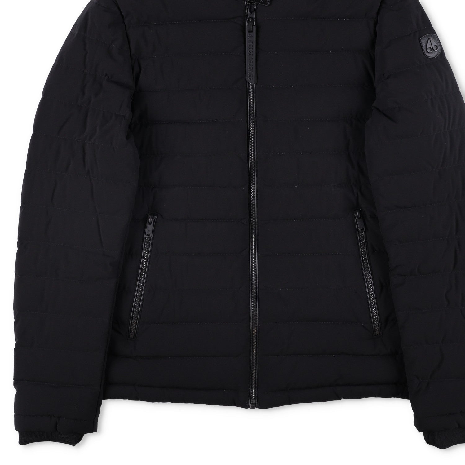 MOOSE KNUCKLES Mens Black Puffer Jacket Size Small Nylon RRP800 — View 6