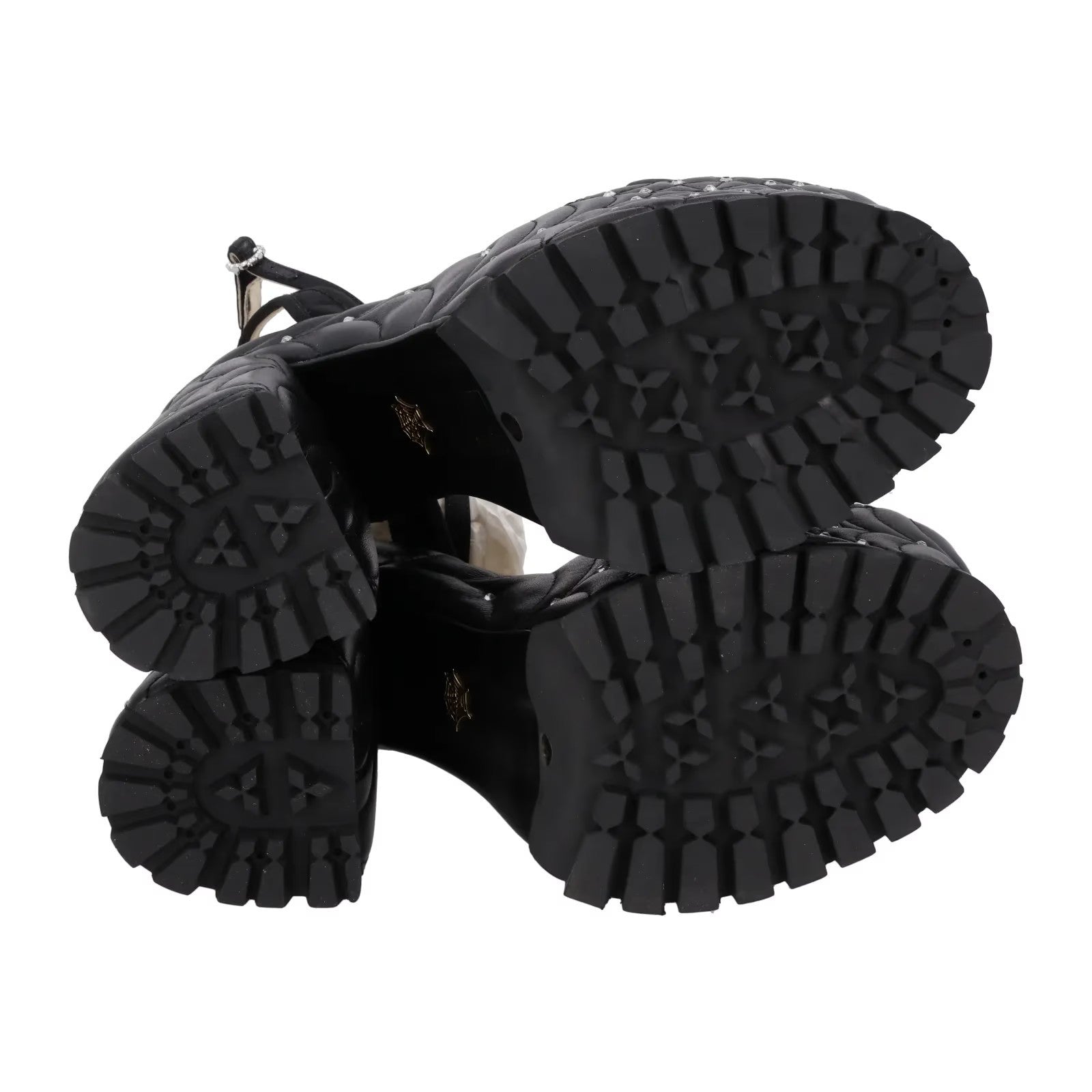 Charlotte Olympia Womens Miranda Sandals Satin Slingback Black UK 7.5 RRP 995 — View 8