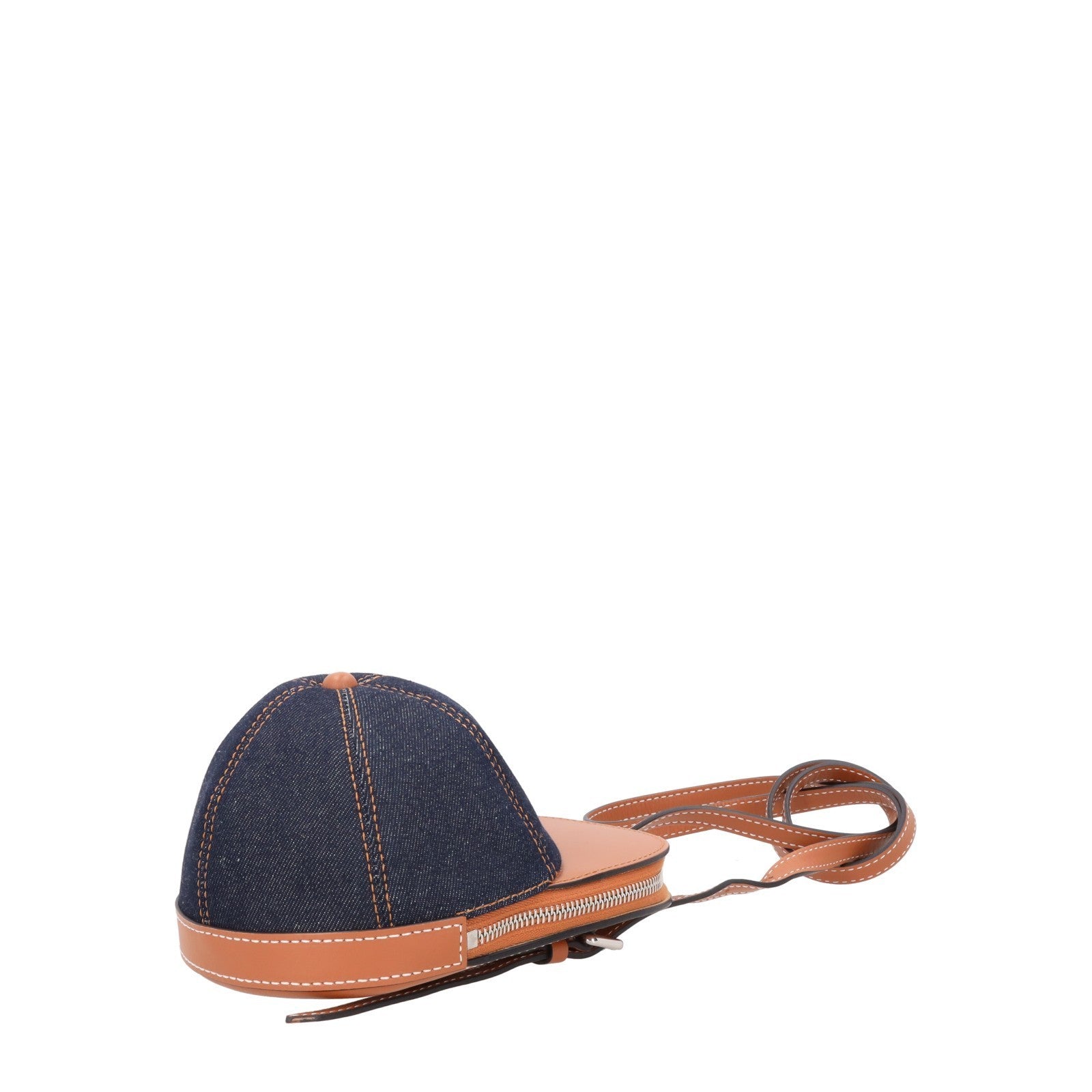 JW ANDERSON Leather Mini Nano Bag Coin Purse Handbag Denim RRP360 — View 5