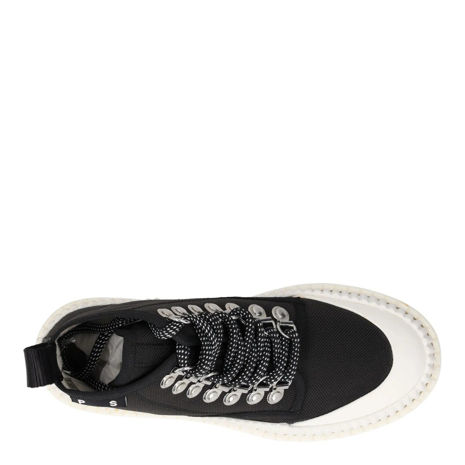 PROENZA SCHOULER Womens Trainers High Black Canvas Chunky White Sole UK 3 RRP750 — View 7