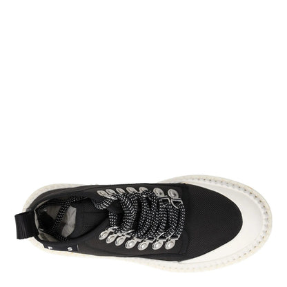 PROENZA SCHOULER Womens Trainers High Black Canvas Chunky White Sole UK 3 RRP750 — View 7