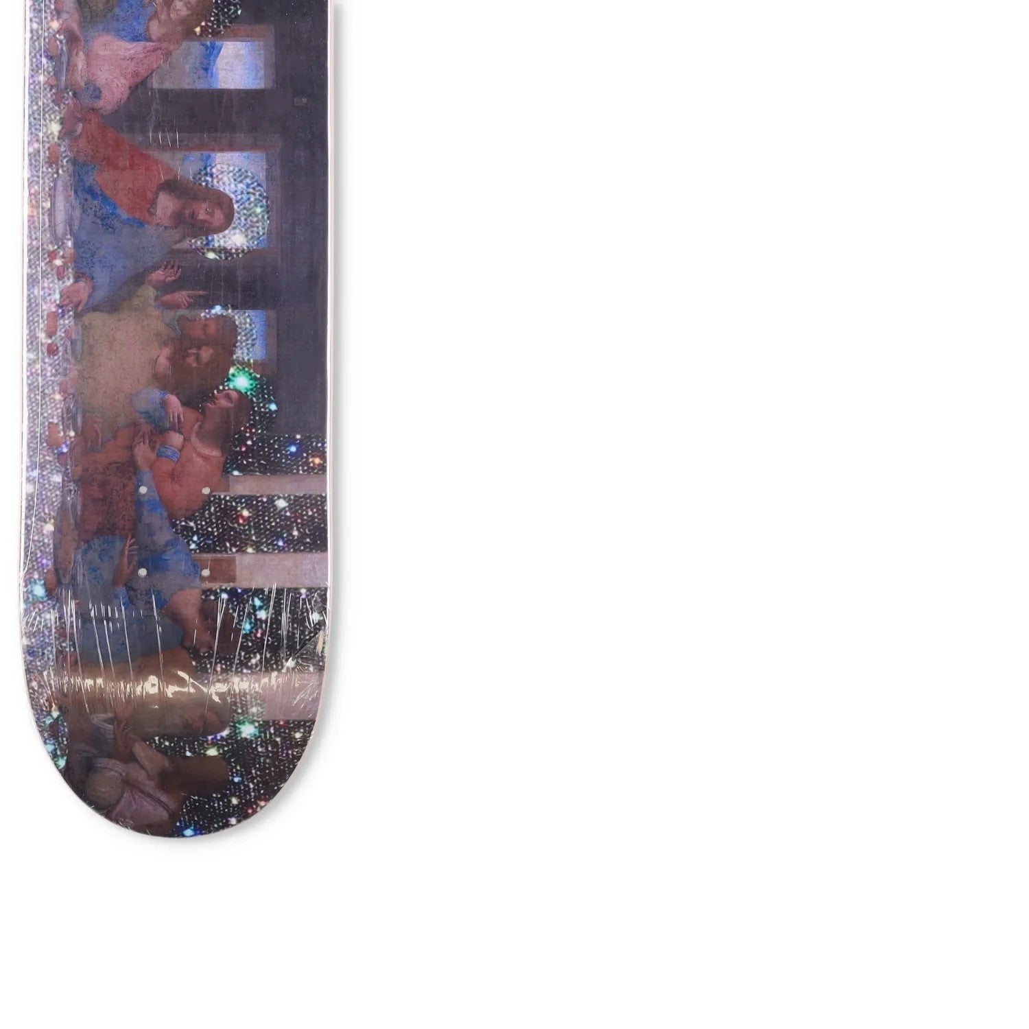 SARA SHAKEEL Skateboard Deck Wood Painting Design Multicoloured Size 8.25 RRP150 — View 4