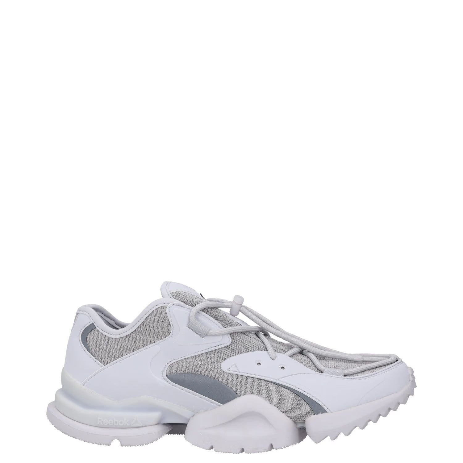 REEBOK Mens Trainers Grey Synthetic Low Top Lace Up Chunky UK 7 RRP 100