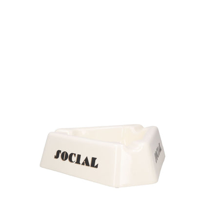SELETTI X Diesel Social Smoker Ashtray White Glossy Porcelain OS RRP 130