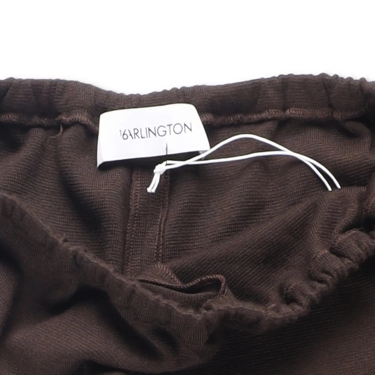 16ARLINGTON Womens Flared Joggers Wool Acrylic Blend Trousers Brown 12 RRP 680 — View 7