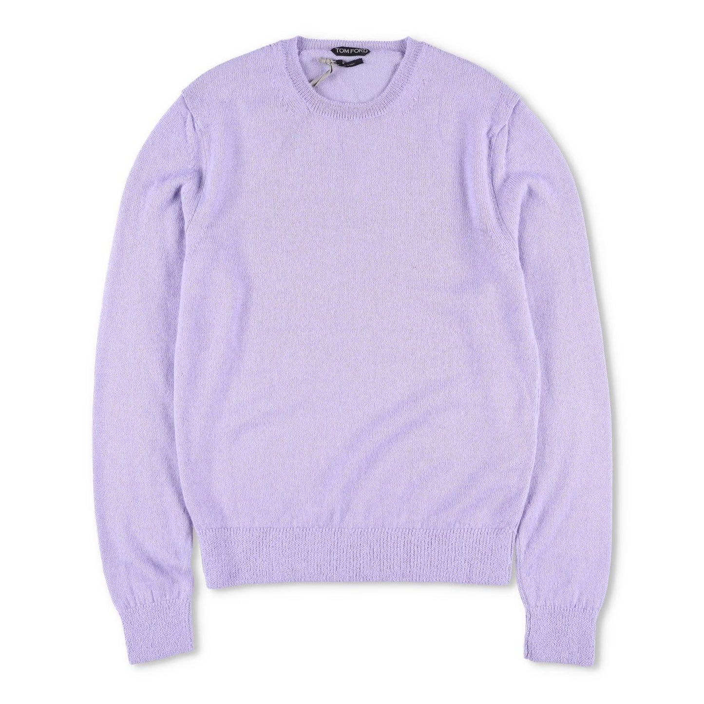 TOM FORD Mens Jumper Alpaca Silk Blend Purple Crew Neck Pullover Size 50 RRP1250