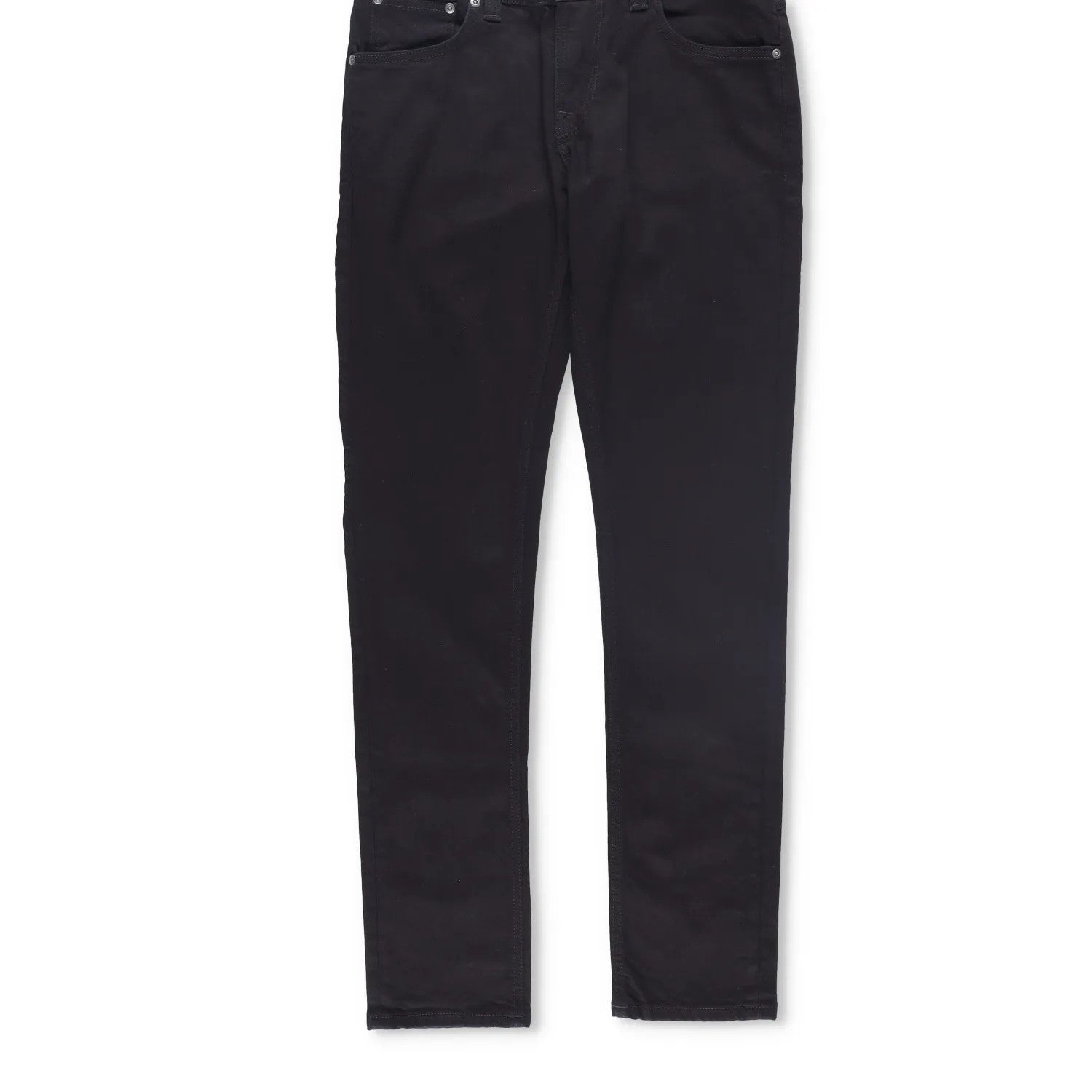 NUDIE JEANS Mens Skinny Jeans Tight Terry Black Stretch Denim 5 Pocket 28 RRP105 — View 3