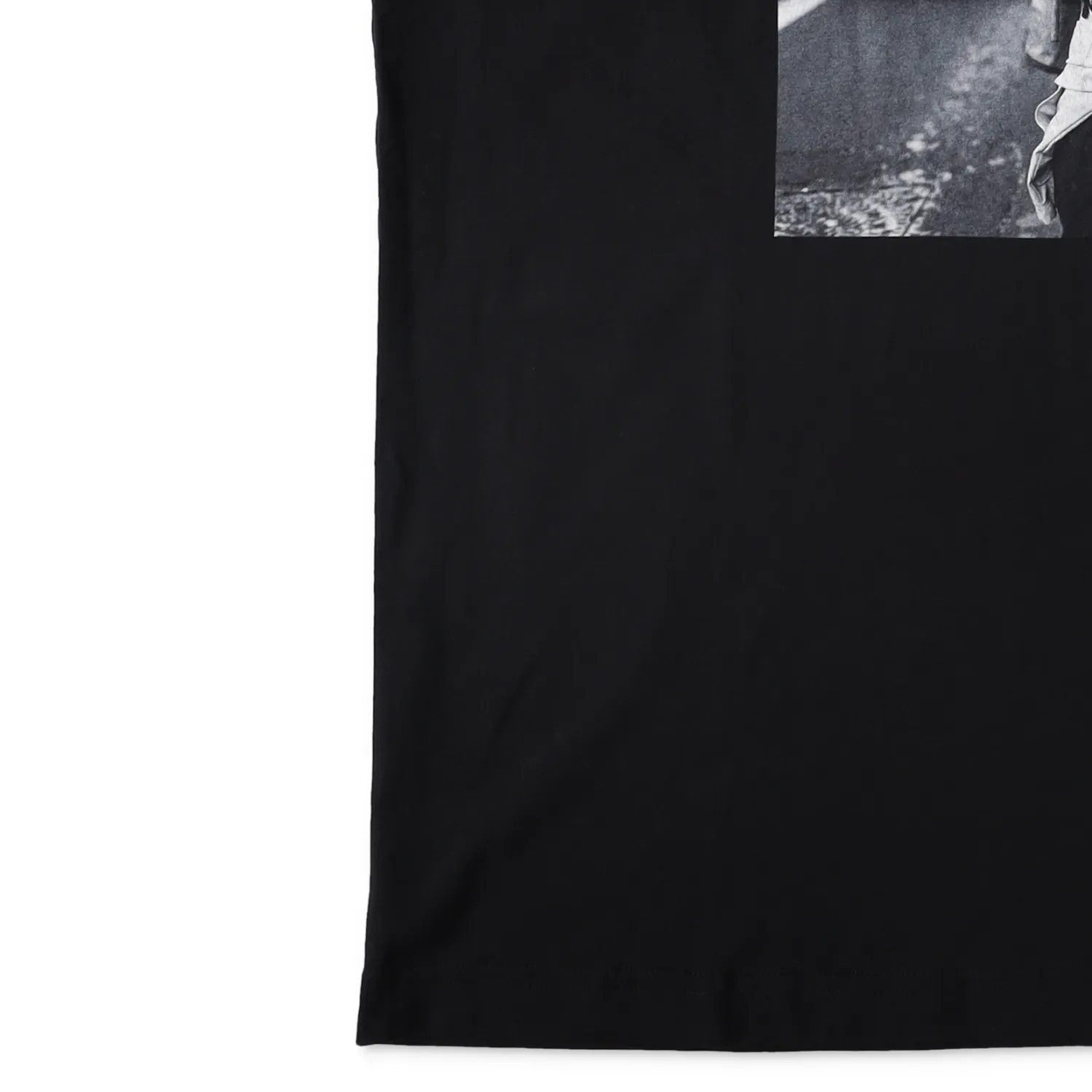 WHAT WE SEEE + MISAN HARRIMAN Womens T-Shirt Black Cotton Graphic 3 M RRP 65 — View 6