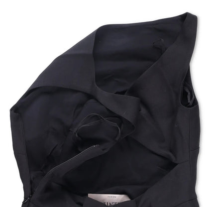 VALENTINO Womens Dress Black Sleeveless Knee Length Boat Neck Pullover RRP 400 — View 8