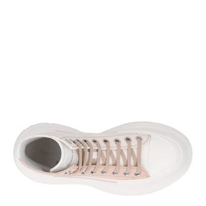 ALEXANDER MCQUEEN Womens Black Lace Up Trainers High Top Logo Size UK 3 RRP 590 — View 7