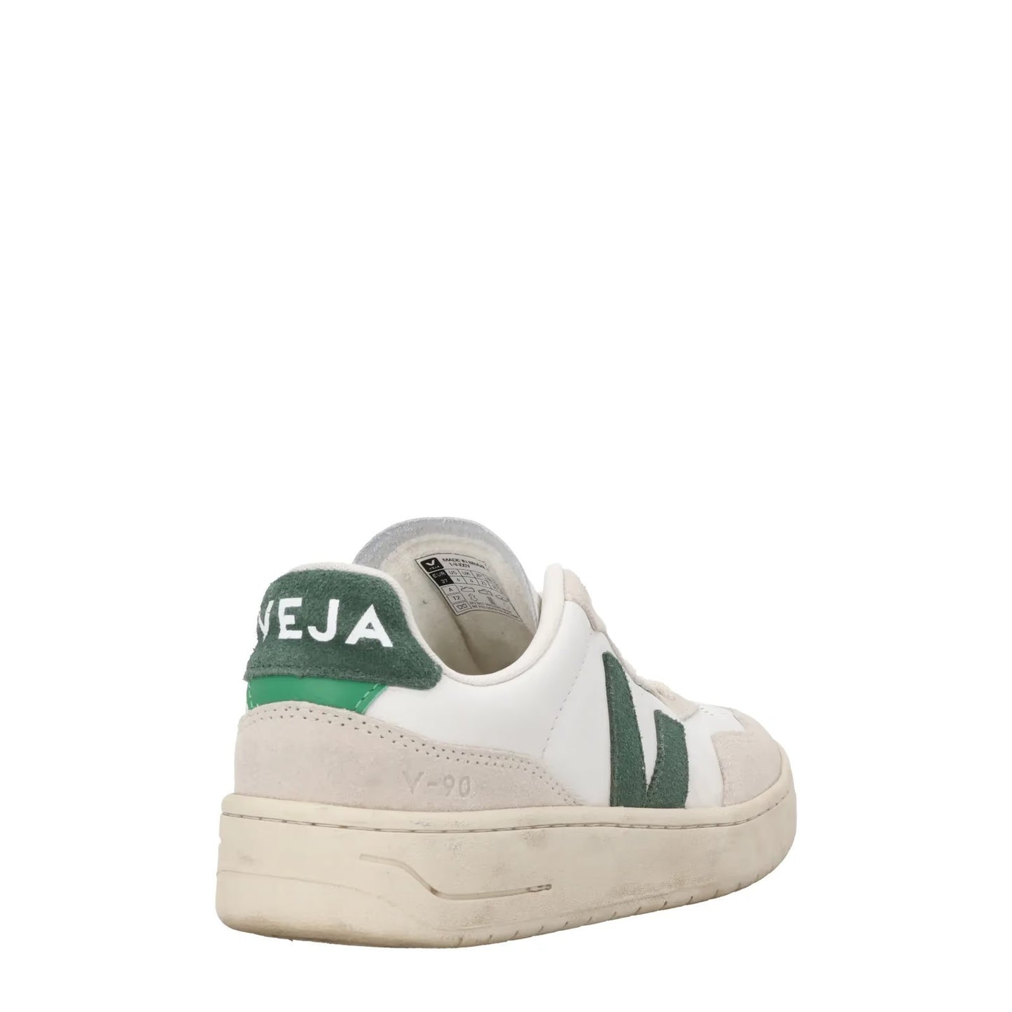 VEJA Womens V 90 Retor Leather Low Top Sneaker White Eco Friendly UK 4 RRP 146 — View 6