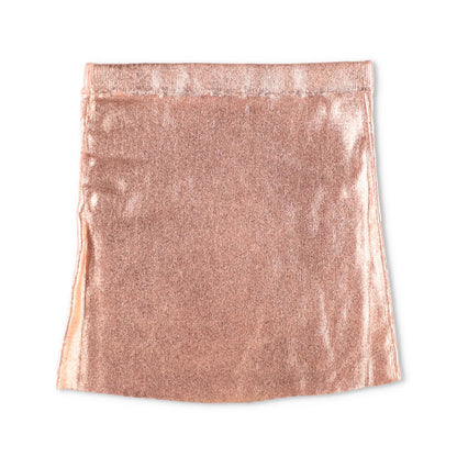 DIESEL Womens Knitwear Mini Skirt Shades Of Metallic Foil Oval Orange M RRP 185 — View 8
